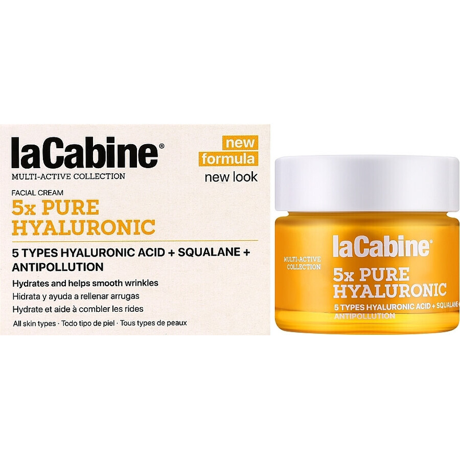 La Cabine 5x Pure Hyaluronic cream, 50ml