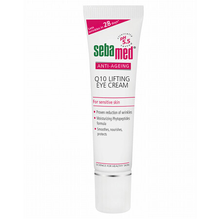 Dermatologische Augencreme mit Q10 Anti-Ageing, 15 ml, Sebamed