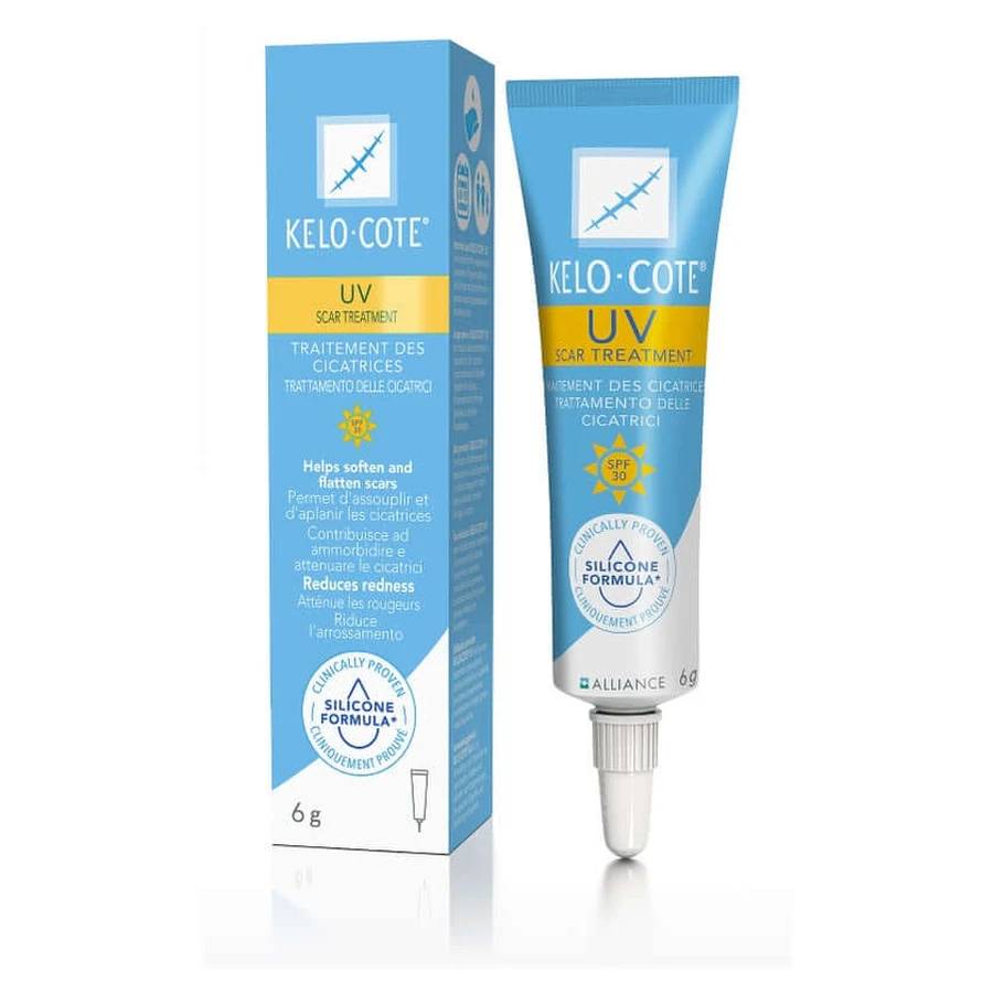 Kelo-cote UV silicone scar gel SPF 30 6 g