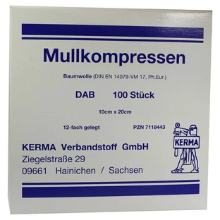 Gauze compresses 10x20 cm non-sterile 12-fold 100 pcs.