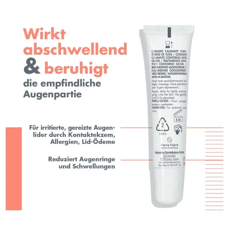Avène Cremă de ochi calmantă Double P. 2X15 ml