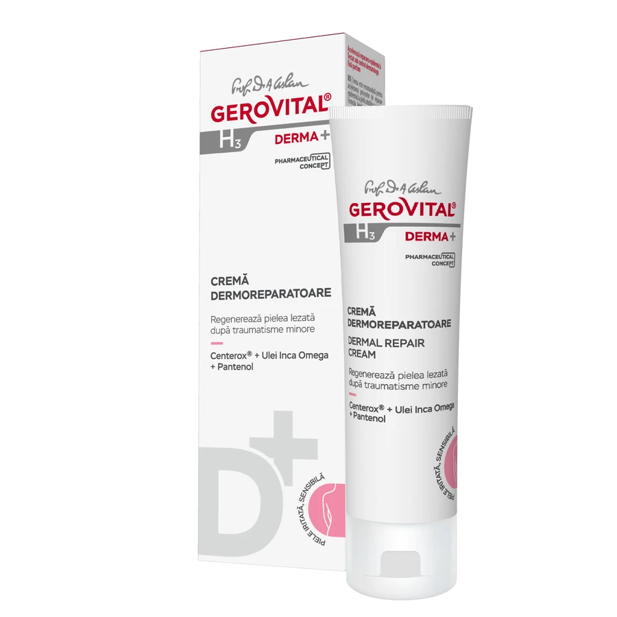 Gerovital H3 Derma+ Derma Repair Cream, 50 ml, Farmec