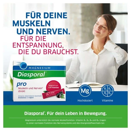 Magnésium Diasporal® pro muscles et nerfs direct 90 St