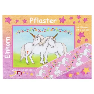 Kinder gipsen eenhoornletter 10 stuks