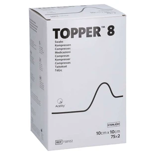 Topper 8 Compr.10x10 cm sterile 75X2 pcs.