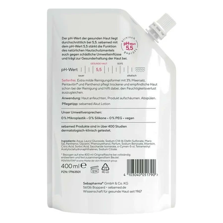 Sebamed Meersalz Wasch-emulsion Nfb 400 ml