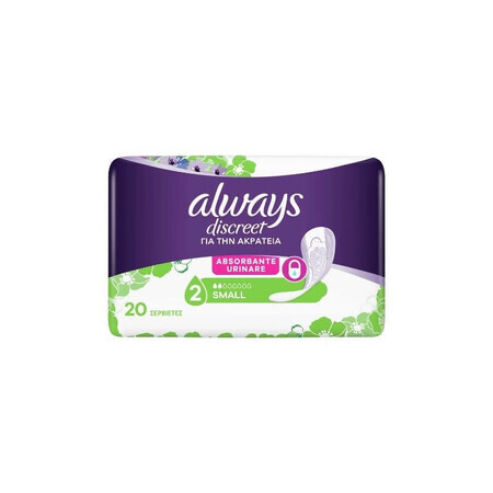 Always Discreet Pads Small, 20 Stück