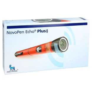 Novopen Echo Plus injectieapparaat rood 1 st