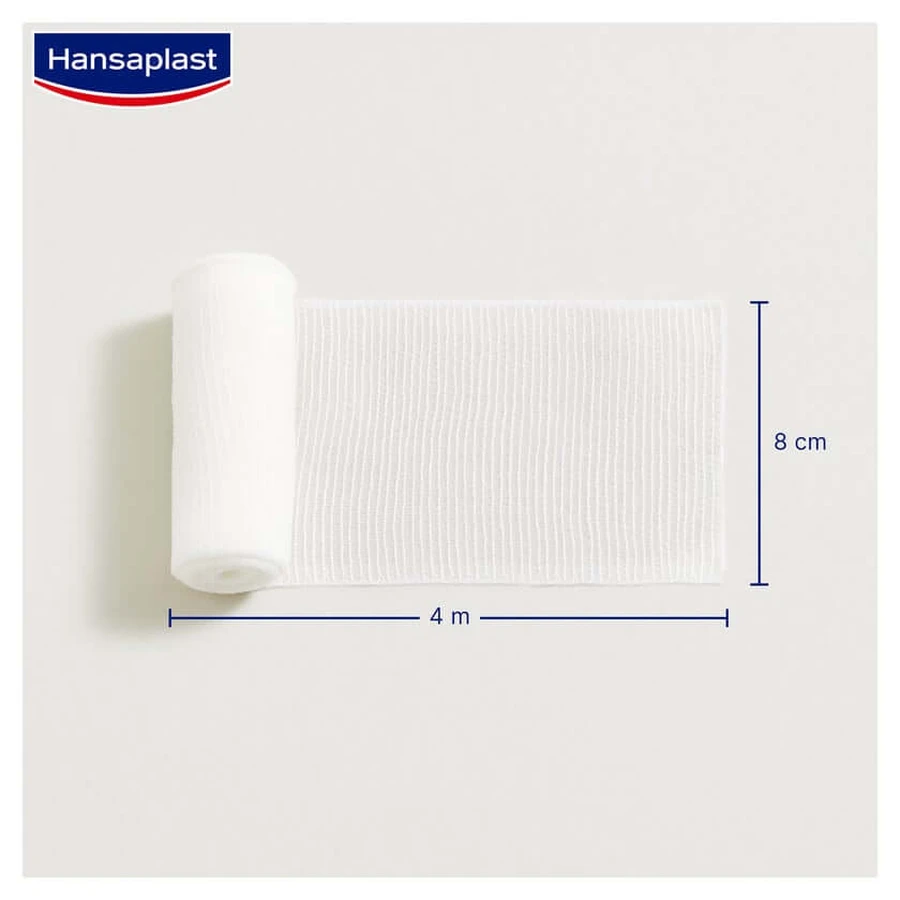 Hansaplast Elastische Fixierb.gekreppt 8 1 St