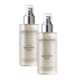 SANTAVERDE Age Protect Toner dubbele verpakking 2X100 ml