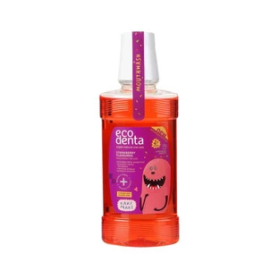 Apa de gura copii - capsuni x 250ml, Ecodenta