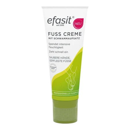 Crema para pies Efasit con esponja 75 ml