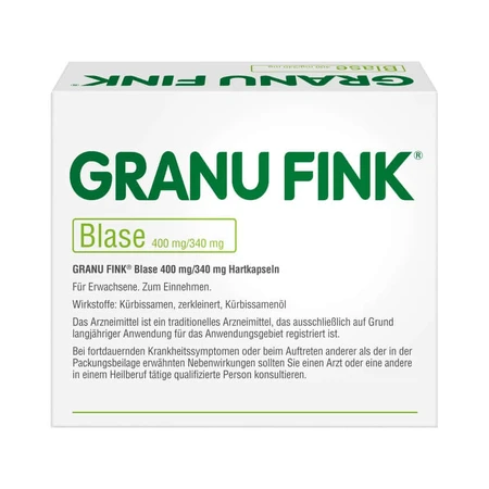GRANU FINK Bladder Hard Capsules 160 Capsules