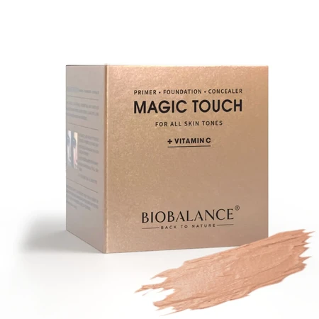 Magic Touch Primer, foundation and concealer with vitamin C, 30 ml, Bio Balance 