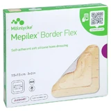 Mepilex Border Flex adhesive foam dressing 7.5x 5 pcs.