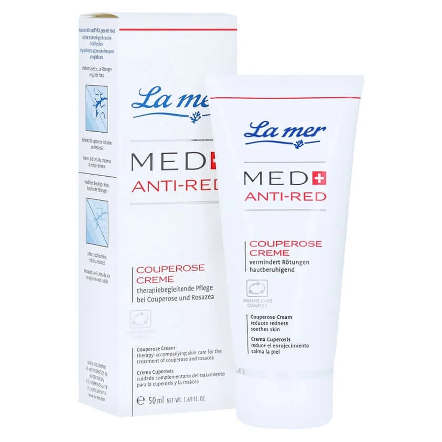 La mer MED+ ANTI-RED Couperose Crème sans parfum 50 ml