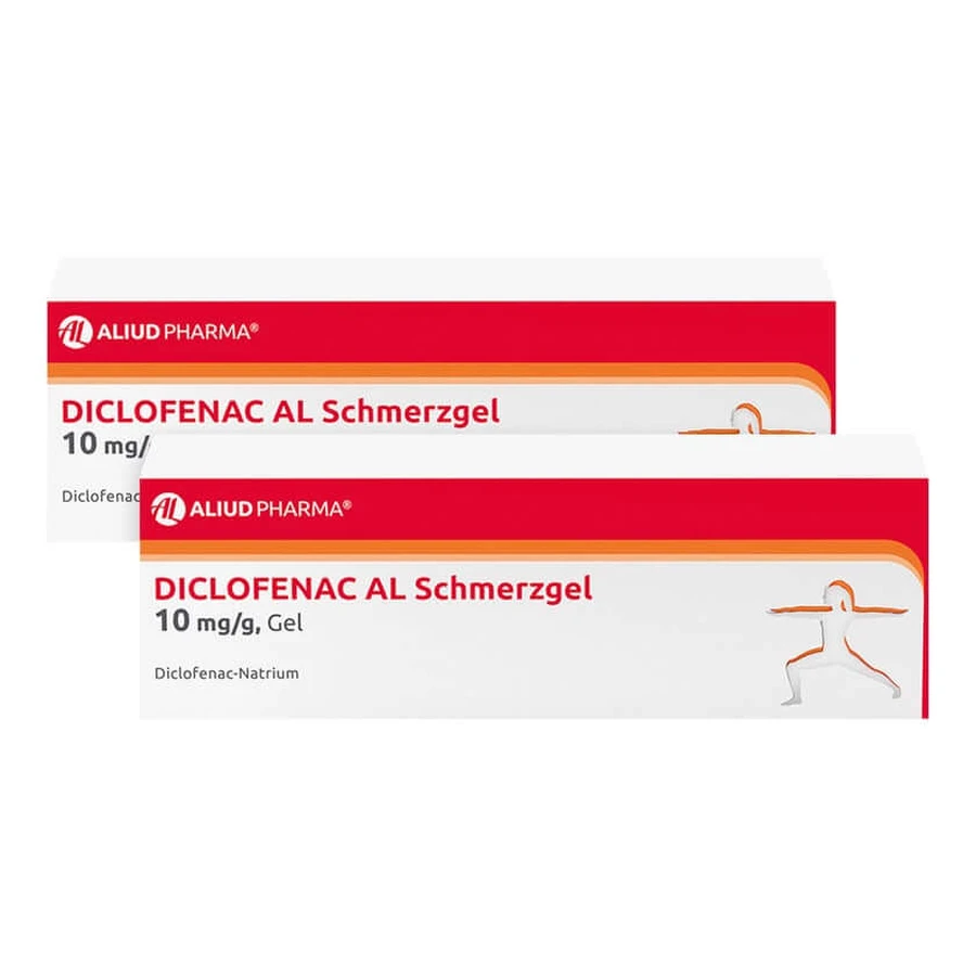 Diclofenac AL Schmerzgel 10mg 2X150 g