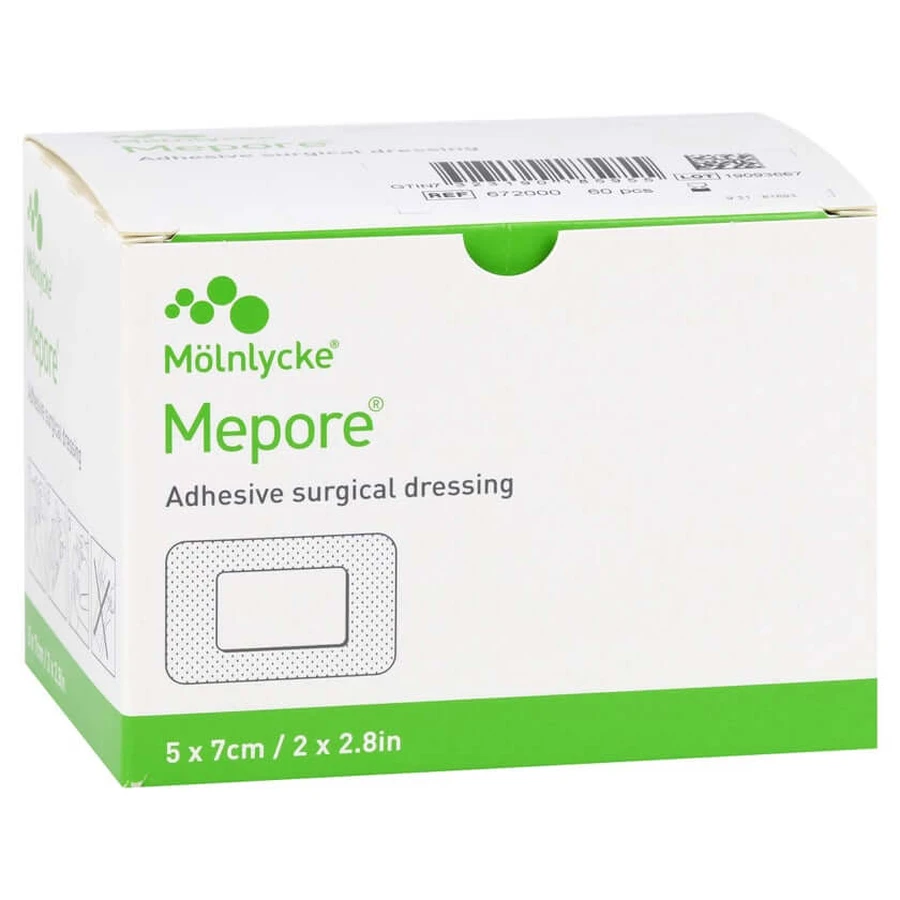 Mepore Wundverband Steril 5x7 cm 60 St