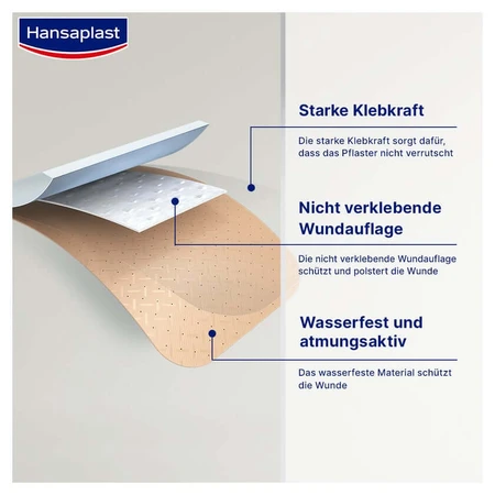 Hansaplast Universal Pflasterstrips wass 20 St