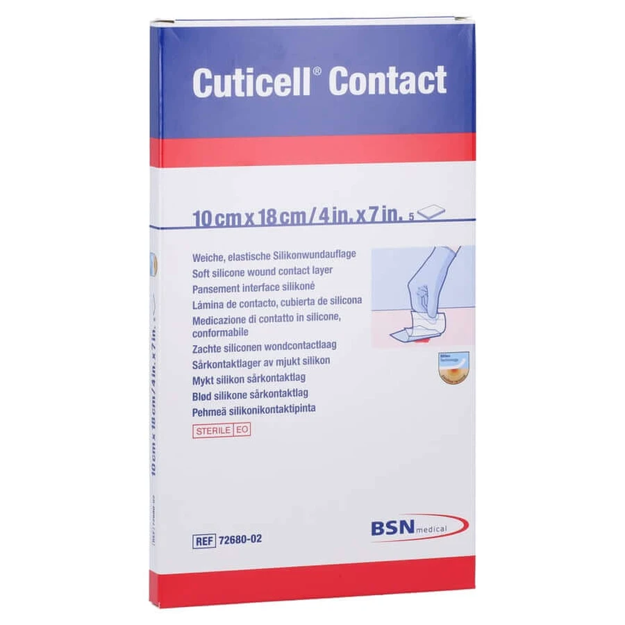 Benda Cuticell Contact 10x18 cm 5 pz.