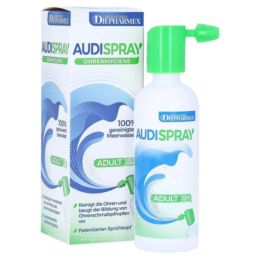 Audispray Volwassen Oorspray 1X50 ml