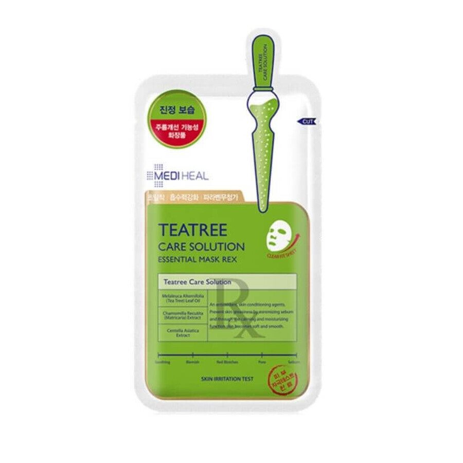 MEDIHEAL Teatree Care Solution Essential Masca de fata 24 ml