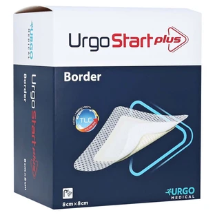 Urgostart Plus Borde 8x8 cm apósito 20 uds.