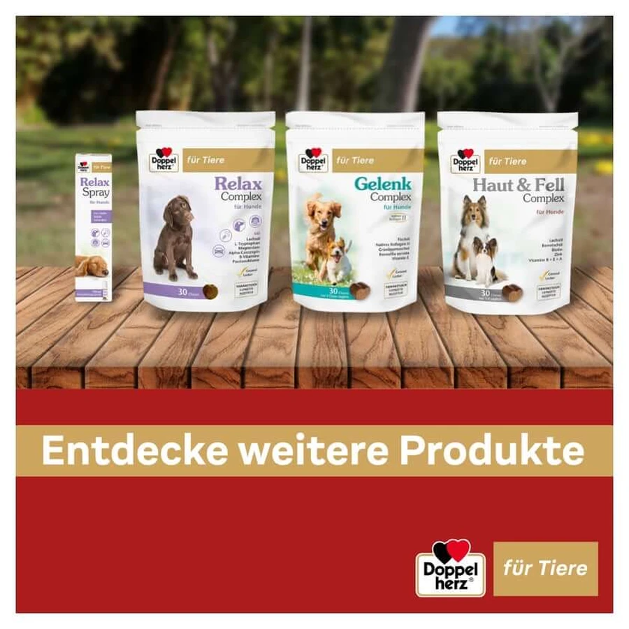 Inimă dublă pentru animale Skin & Fur Complex 60 Capsule