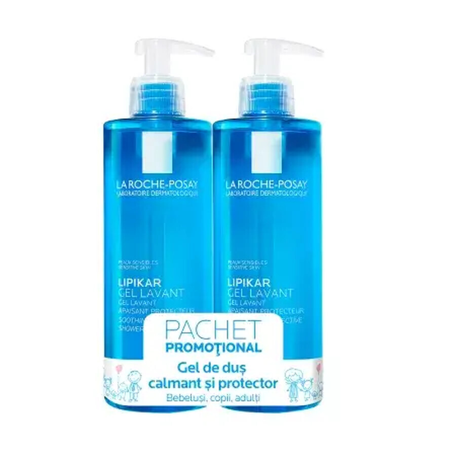 La Roche Posay Lipikar G Lavant pachet 2 x 400ml