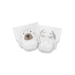 Scutece Hipoalergenice Eco Kit&Kin, Marimea 3, 6-10 kg , 136 buc