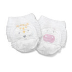 Scutece Hipoalergenice Eco Kit&Kin Pull Up Maxi, Marimea 4, 9-15 kg, 132 buc