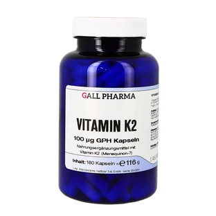 Vitamina K2 100 µg GPH Cápsulas 180 Cápsulas