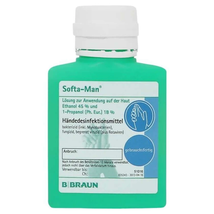 Softa MAN handdesinfectans smock fles 100 ml