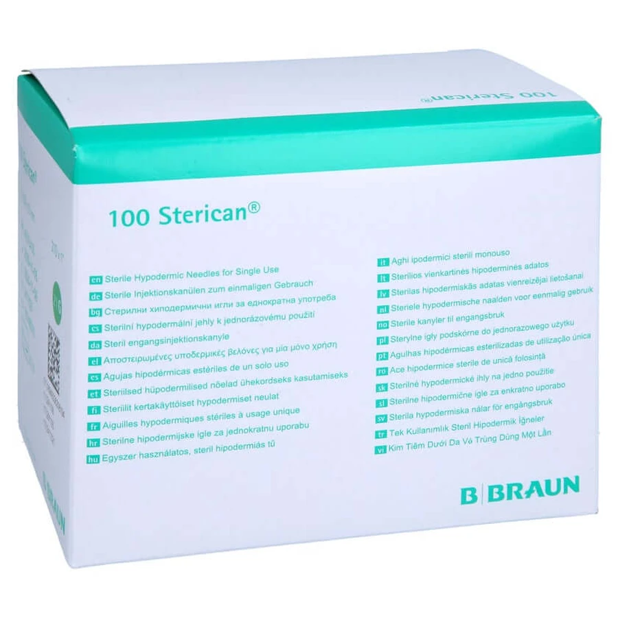 Sterican disposable cannula 21 G 25 Mm 100 pcs