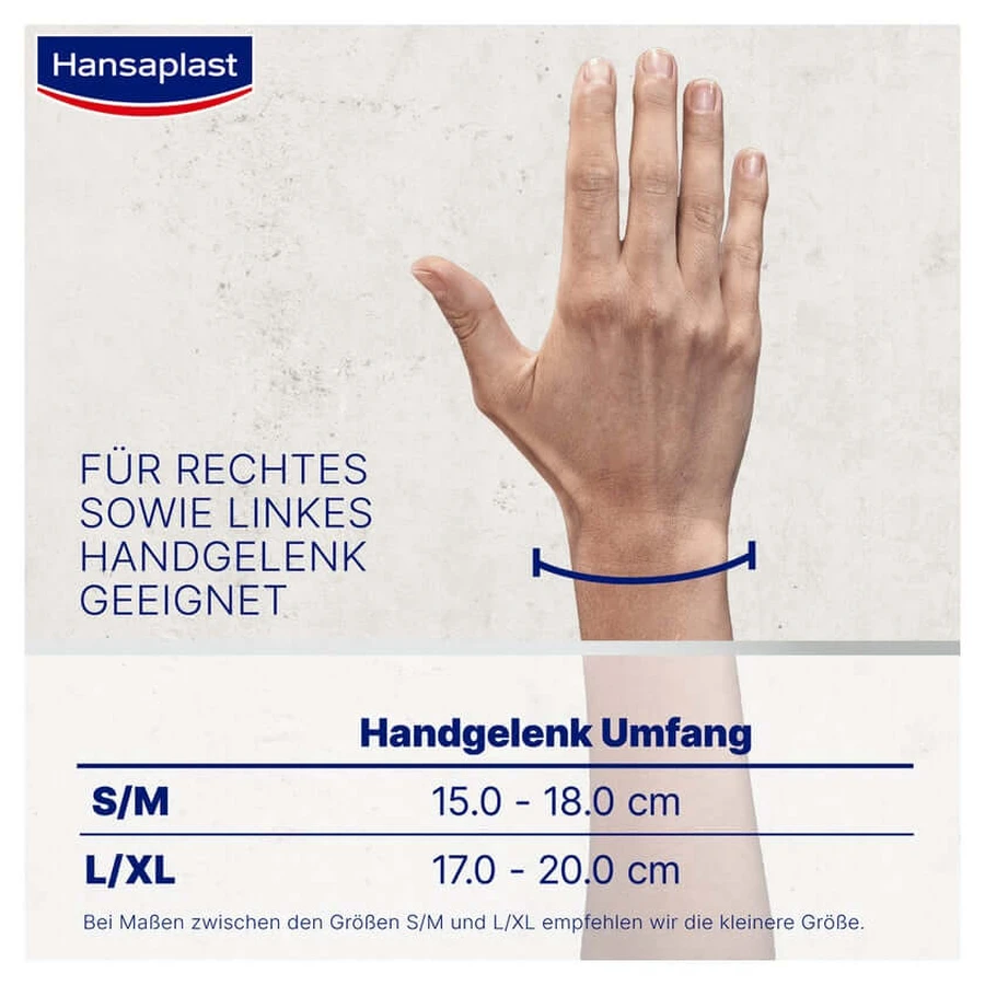 Opaska na nadgarstek Hansaplast Performance L/XL 1 szt.: ceny i cechy