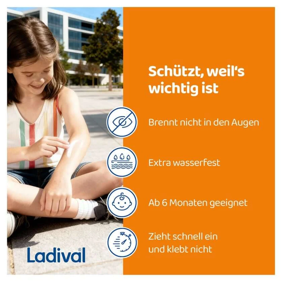 Ladival empf. Kinderhaut 50+ Doppelpack 2X200 ml