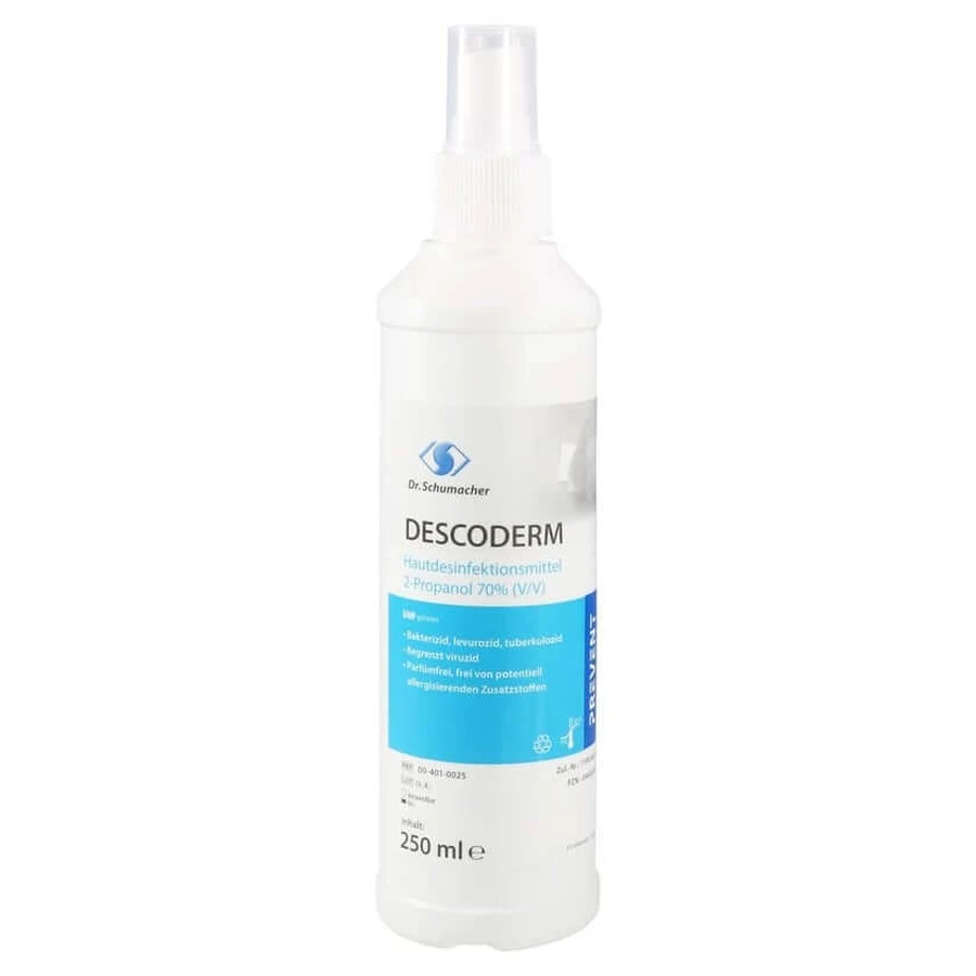 Descoderm disinfettante alcolico per mani e pelle 250 ml