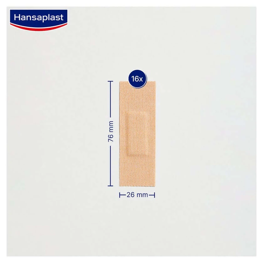 Hansaplast Extra Robust Plaster 16 pcs