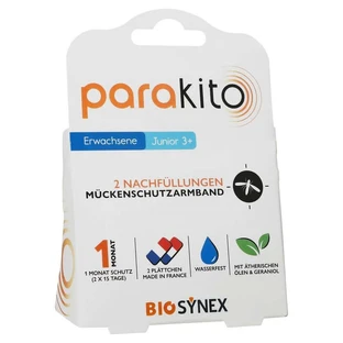 Parakito mosquito repellent 2 refills 1 pc