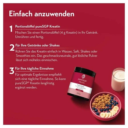 Puresgp Creatine Poeder 360 g