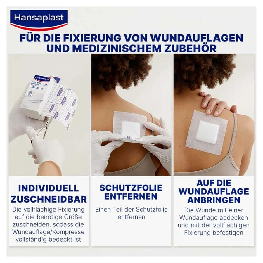 Hansaplast full-surface fixation 2m x 10cm 1 pc