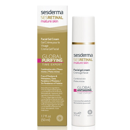 Crema gel pentru piele mixta Sesretinal mature, 50 ml, Sesderma