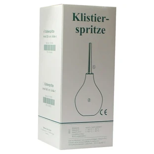 Seringue de lavement taille 6 en forme de poire avec canule 200 g 1 pc