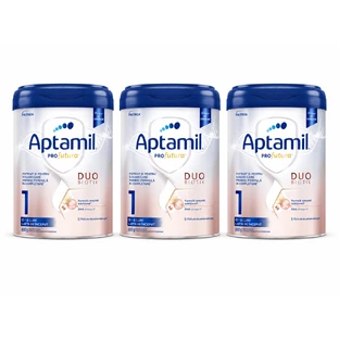 Aptamil PROFutura DUOBIOTIK 1 Powdered Formula, 3x800 g, 0–6 months, Nutricia