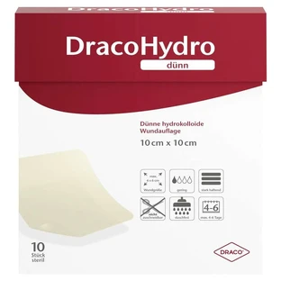 Dracohydro apósito hidrocoloide fino 10 x 10 cm 10 uds.