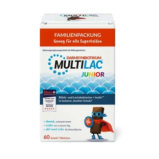 Multilac Intestinaal Synbioticum Junior Tabletten 60 Capsules