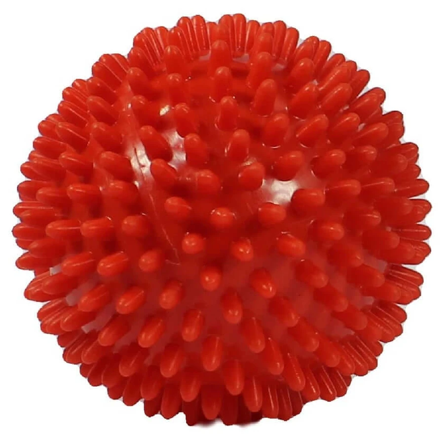 Hedgehog ball 9 cm red 1 pc