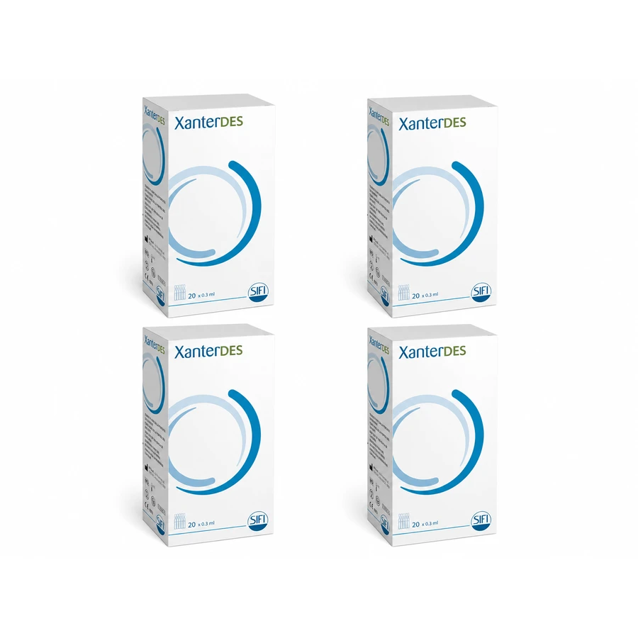Xanterdes Eye Drops, 80 vials, Sifi