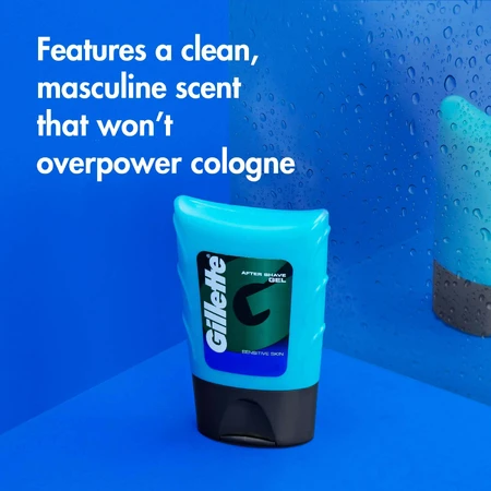 Gillette verzachtende aftershave-gel, 3 x 75 ml