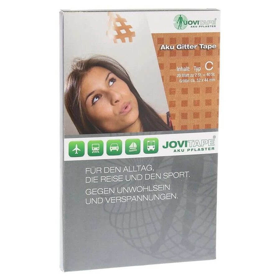 Taśma siatkowa Jovitape typ C 44x52 mm 20X2 szt.: ceny i cechy